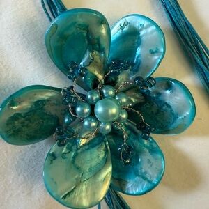 Turquoise 21” Boho Necklace